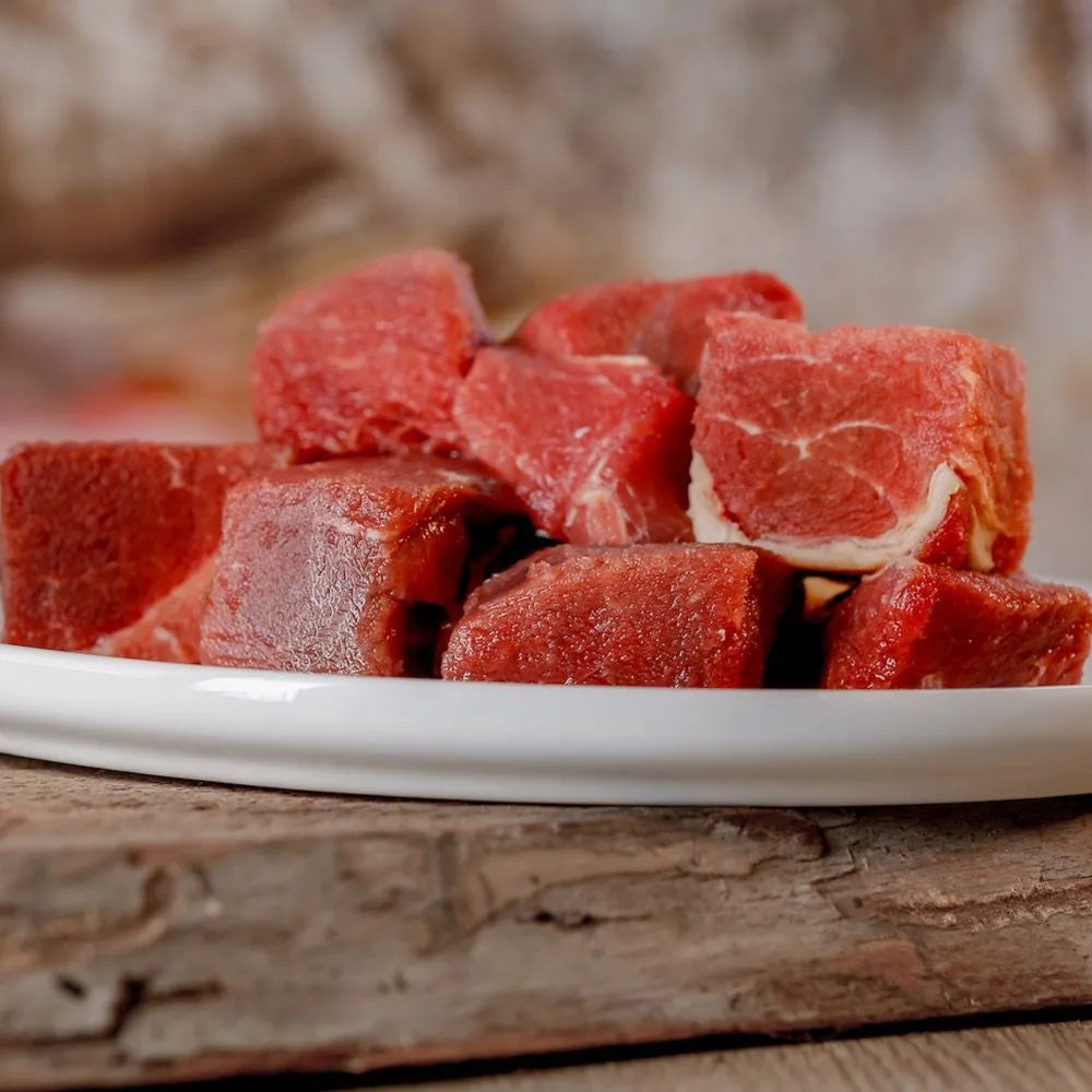 Pferdemuskelfleisch in Stücken 1.000 g Beutel