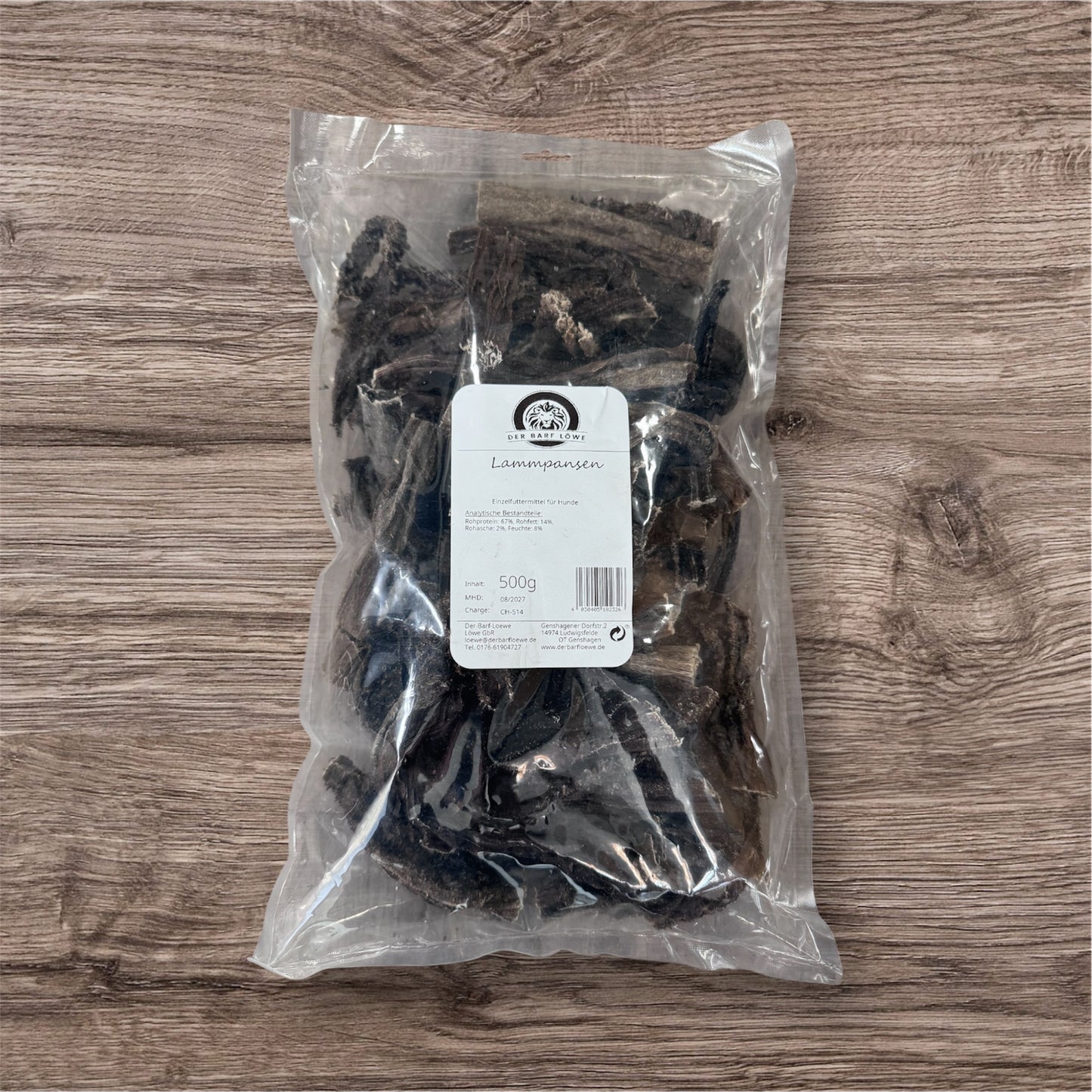 Lammpansen getrocknet 500g