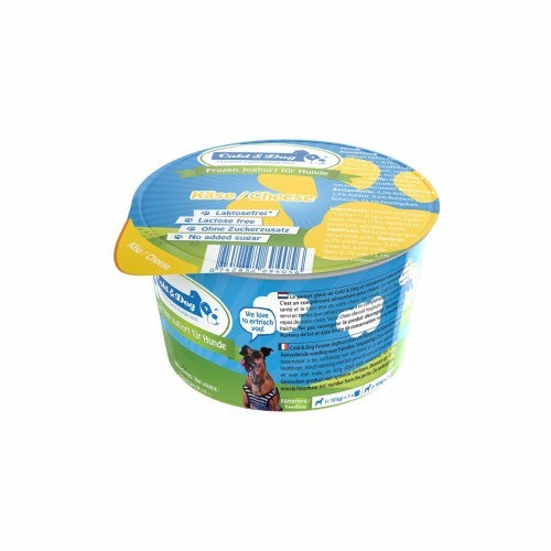Hundeeis Käse mit Spirolina 90ml