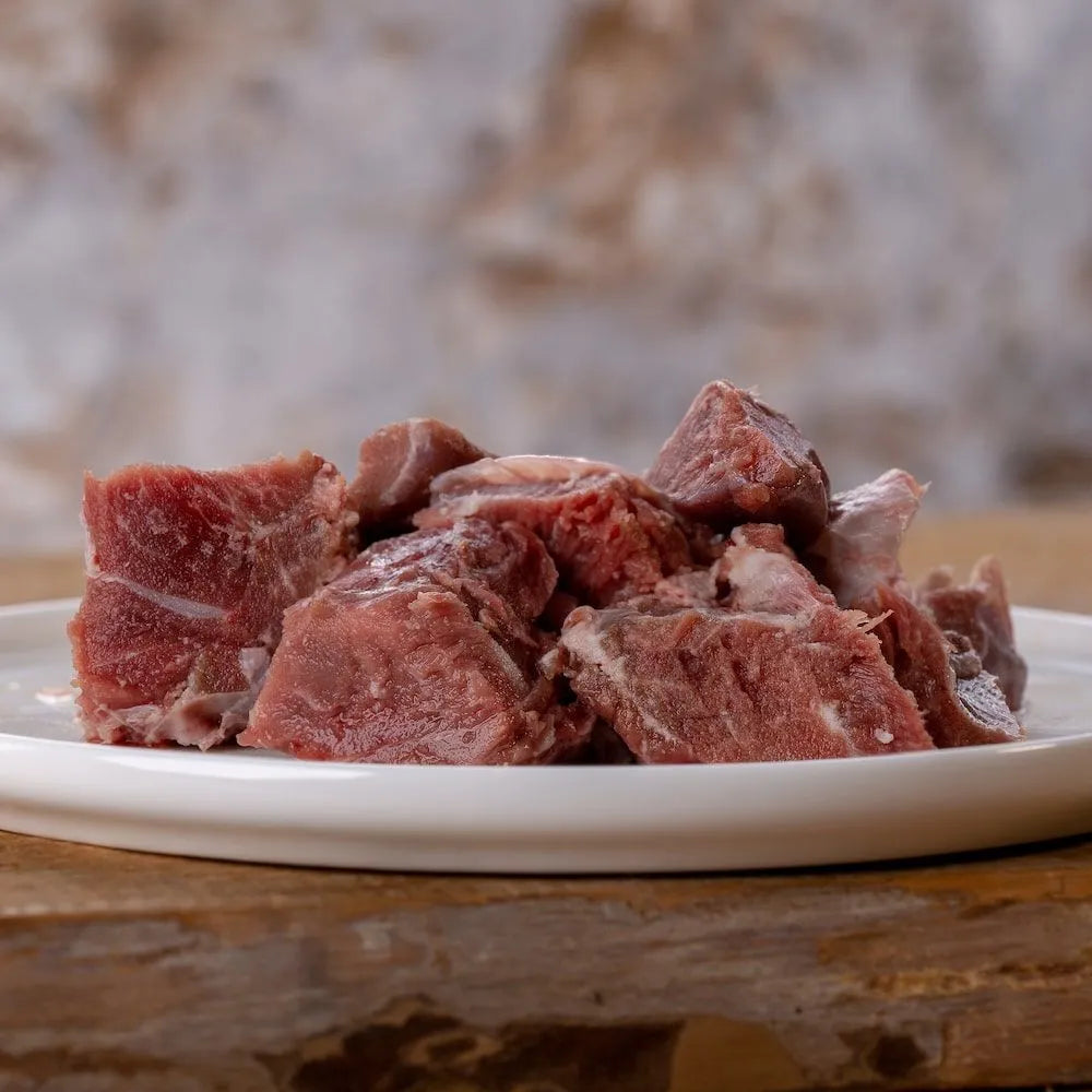 Lammmuskelfleisch in Stücken, mager 1.000 g Beutel