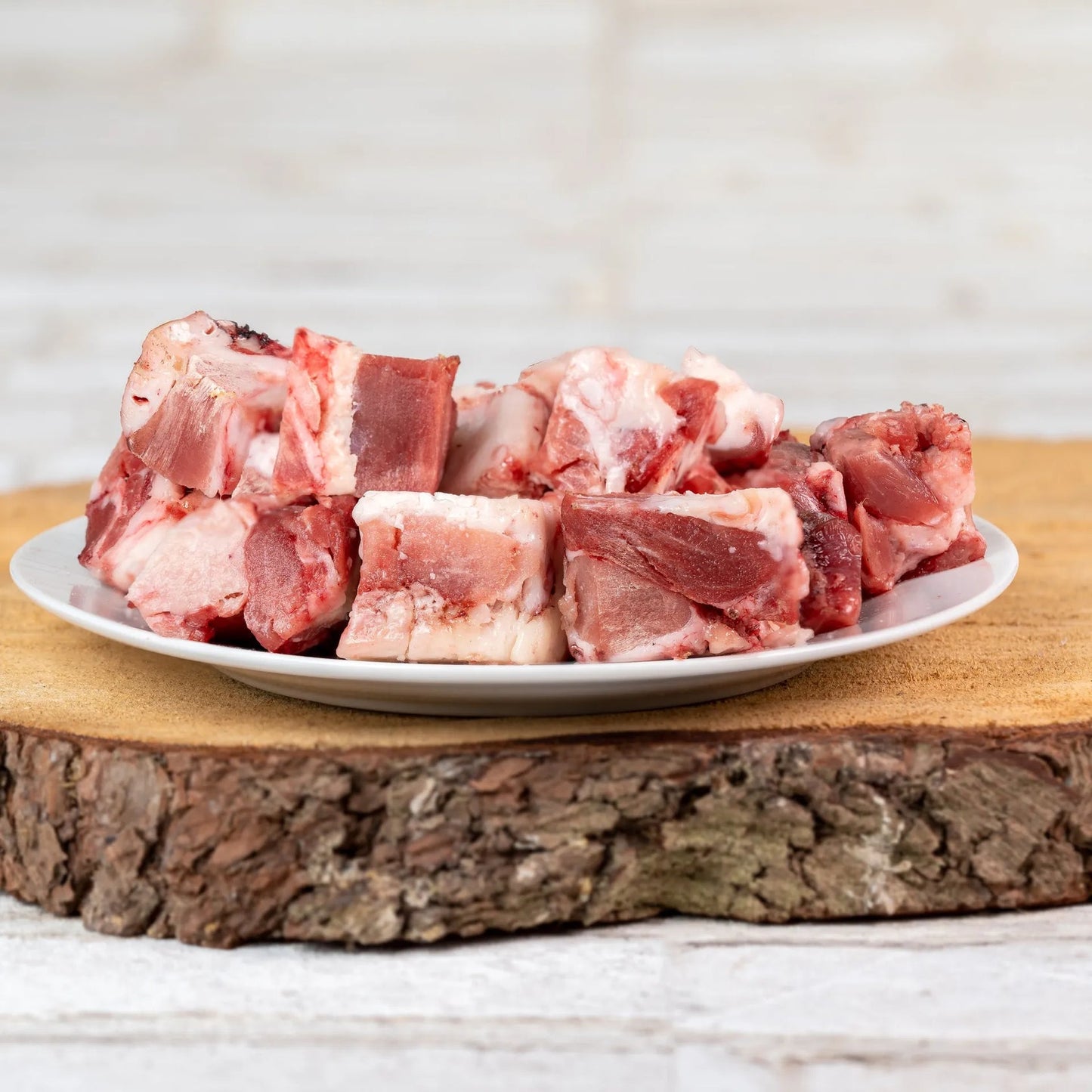 Lammmuskelfleisch in Stücken, durchwachsen 1.000 g Beutel