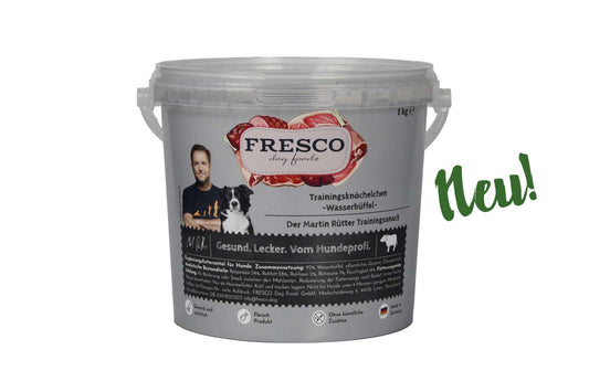Martin Rütter Trainingsknöchelchen Wasserbüffel (1kg Eimer)