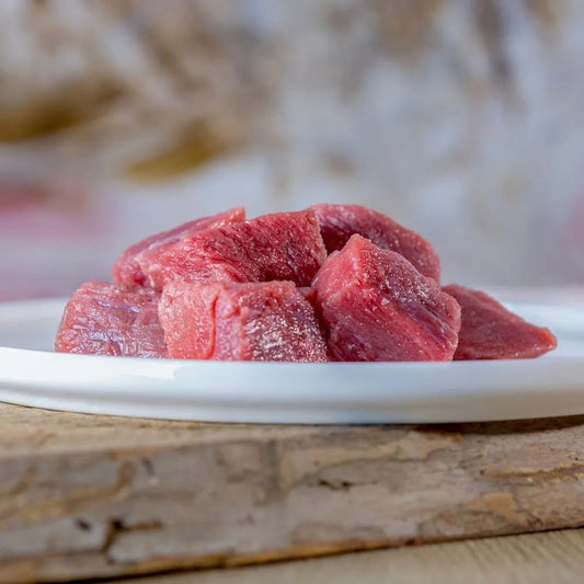 Rindermuskelfleisch in Stücken, mager 1.000 g Beutel