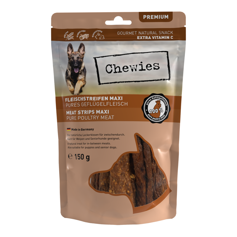 Chewies Fleischstreifen Geflügel 150g