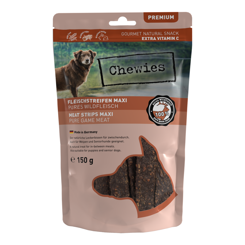 Chewies Fleischstreifen Wild 150g