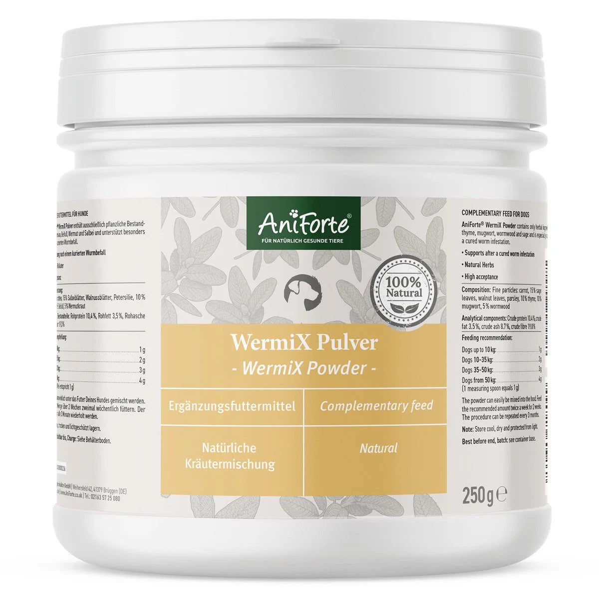 WermiX für Hunde 250g