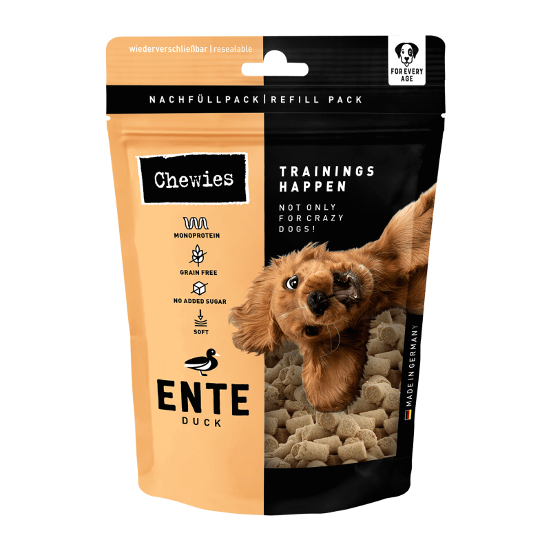 Chewies Trainings-Happen Ente 175g