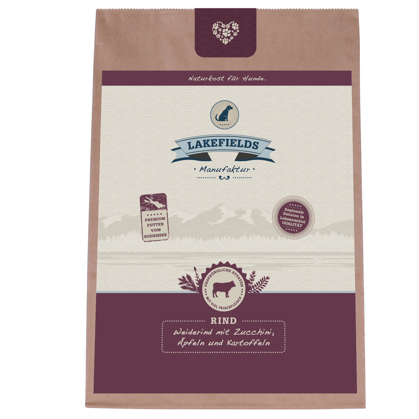 TROCKENFLEISCH-MENÜ RIND FÜR AUSGEWACHSENE HUNDE 2,5kg