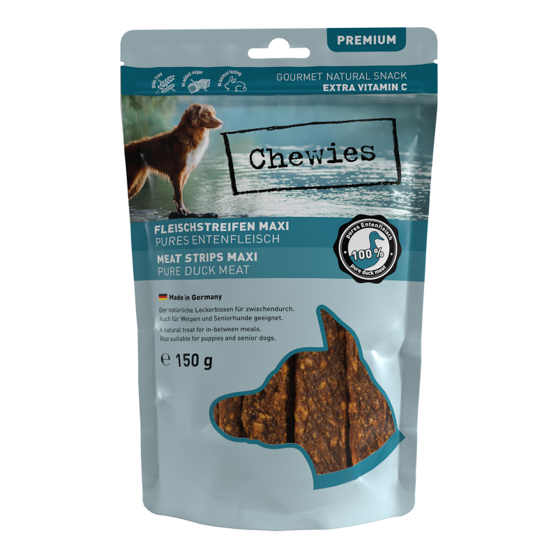 Chewies Fleischstreifen Ente 150g