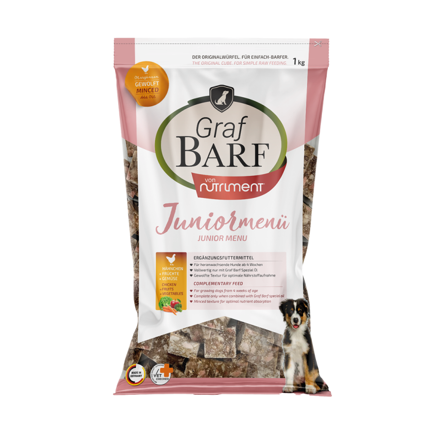 Juniormenü Hähnchen gewolft 1kg