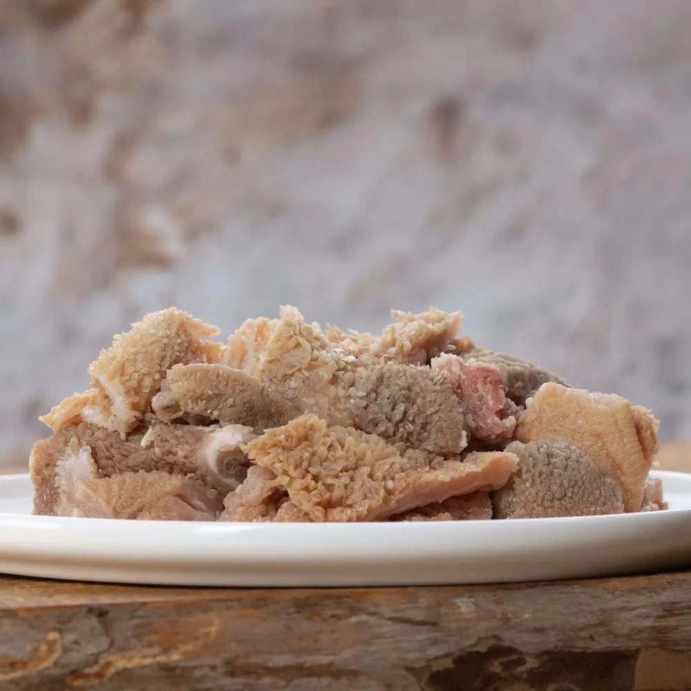 Ziegenpansen, grün 1.000 g Beutel in Stücken