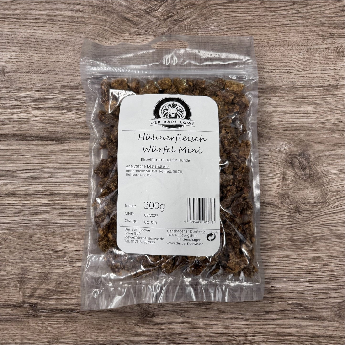 Hühnerfleisch Würfel mini 200g