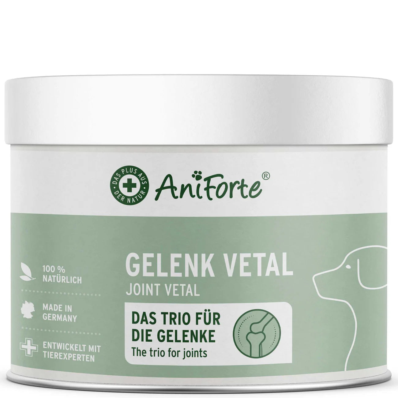 GelenkVETAL 3
Unterstützung der Gelenkfunktion und Beweglichkeit 250g