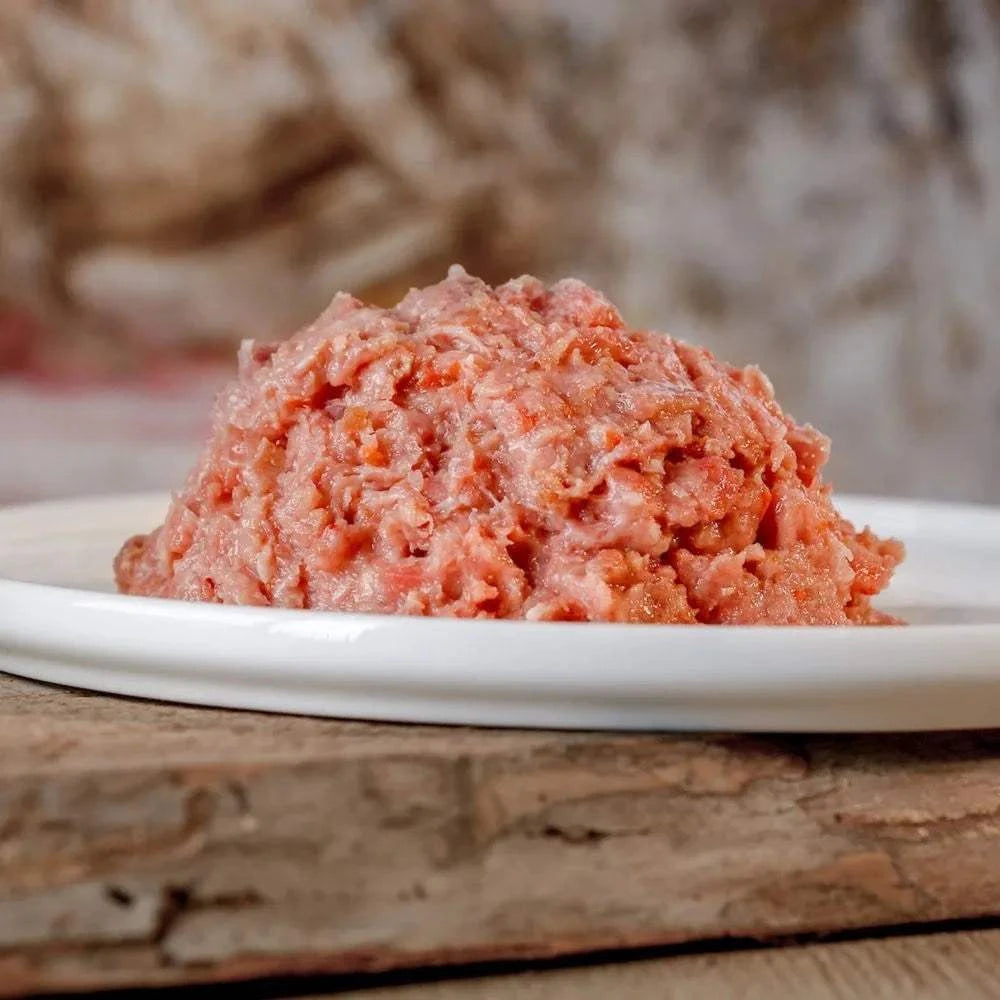 Huhn-Komplett-Menü, gewolft
1.000 g Beutel