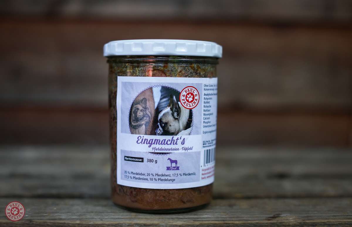 Eingemacht's Pferdinnereienmix - Töpferl 380g