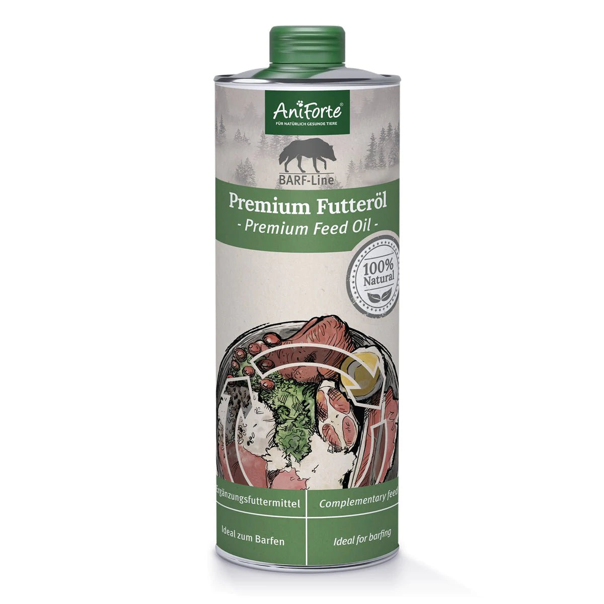 AniForte Barf Line Premium Futteröl 250ml