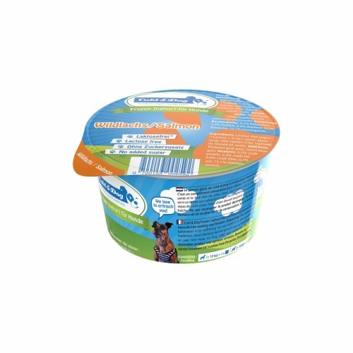 Hundeeis Lachs 1 Becher 90ml