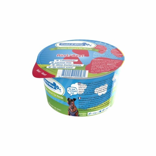 Hundeeis Rind 1 Becher 90ml