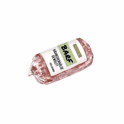 Hähnchenhälse gewolft 500g