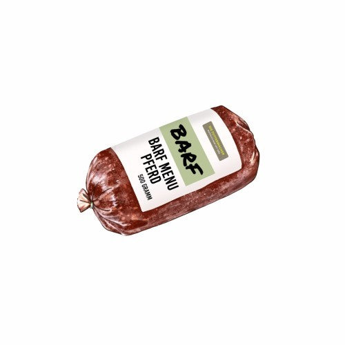 Barf Menü Pferd 500g
