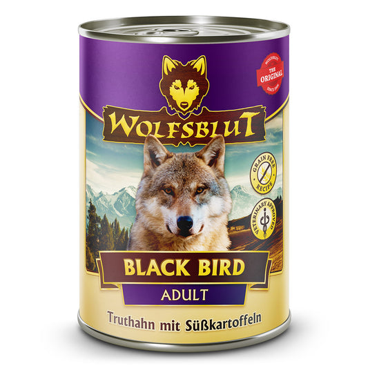 Wolfsblut Adult
Black Bird - Truthahn mit Süßkartoffeln Dose 395 g