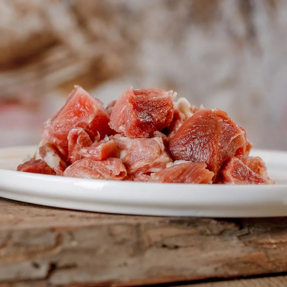 Putenmuskelfleisch in Stücken, 1.000 g Beutel - Barfgold