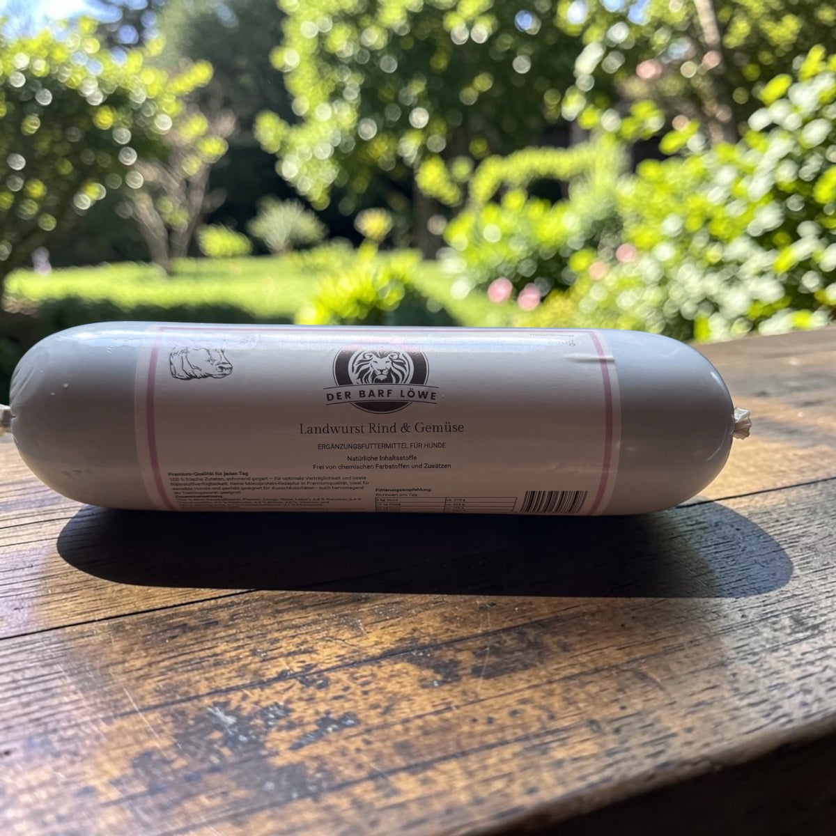 Landwurst Rind & Gemüse 800g