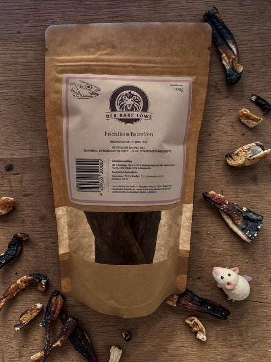 Fleischstreifen Fisch getrocknet 100g