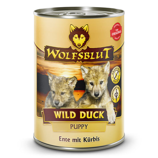 Wolfsblut Puppy
Wild Duck - Ente mit Kürbis Dose 395 g