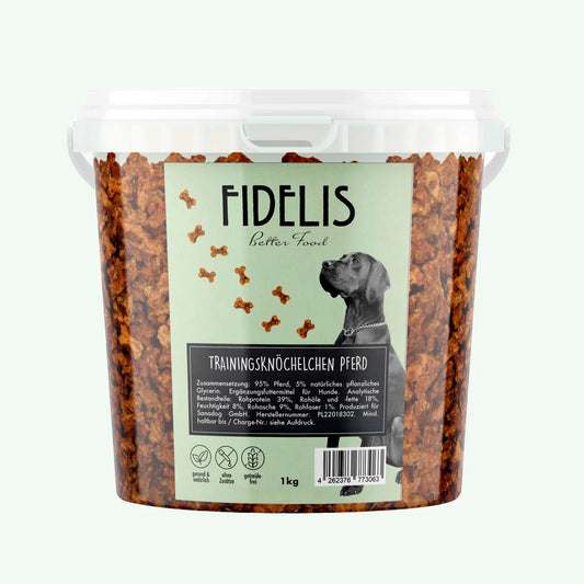 Trainingsknöchelchen Pferd (1kg-Eimer) FIDELIS