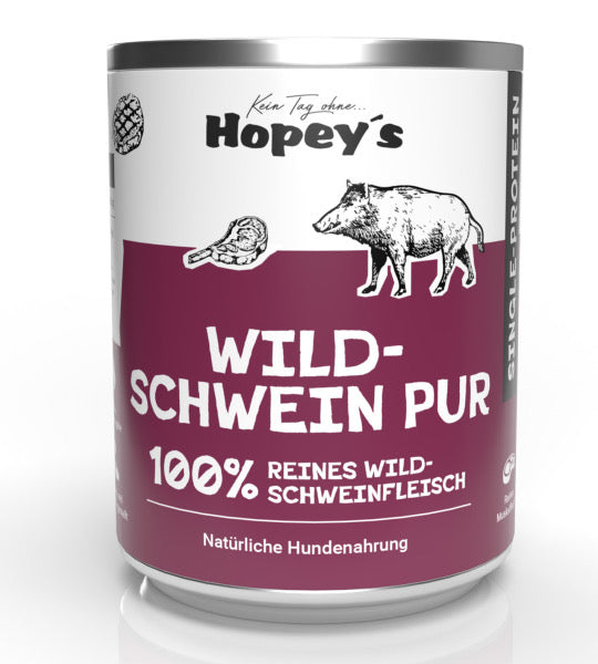 Dose Wildschwein Pur 850g - Hopey‘s