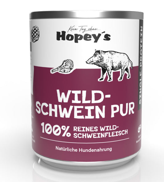 Dose Wildschwein Pur 850g - Hopey‘s