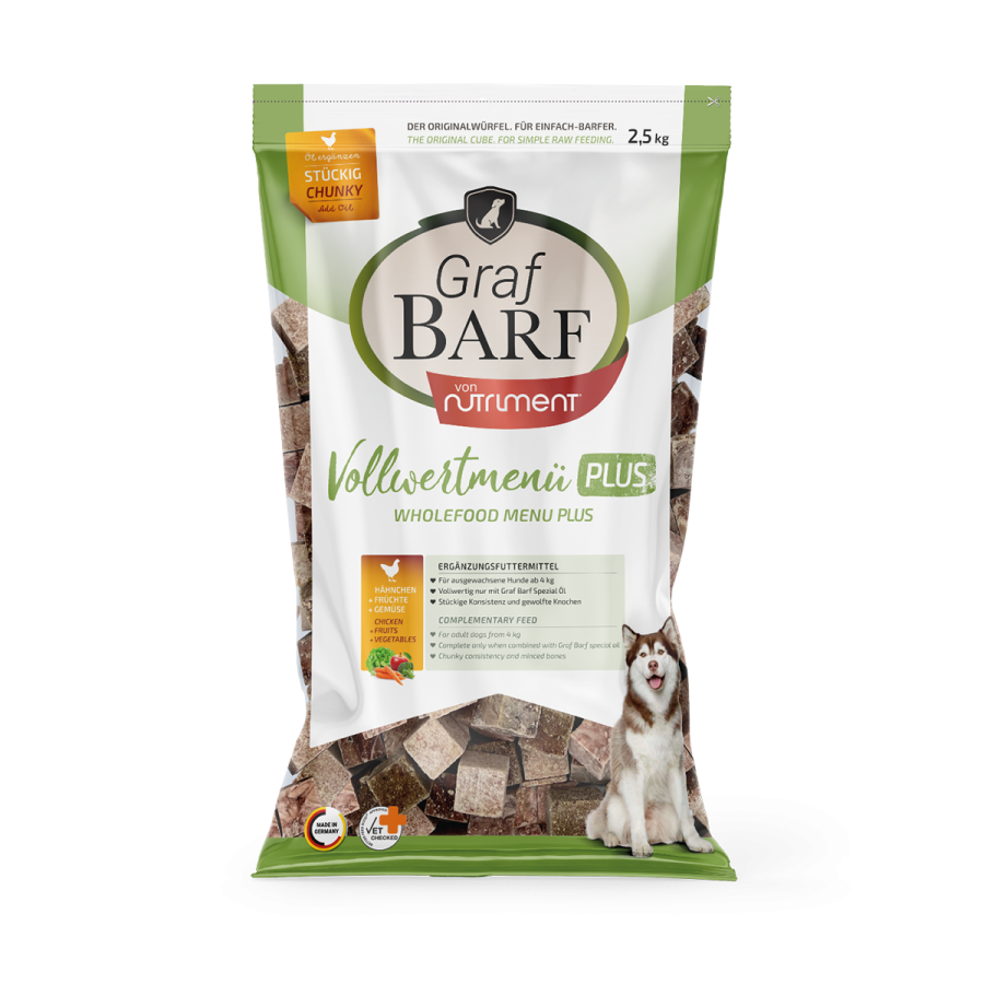 Vollwertmenü Plus Hähnchen stückig 2,5kg