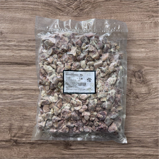 Hühnerinnereienmix in Würfeln 1000g