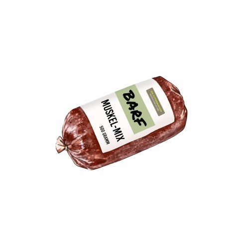 Muskel-Mix vom Rind 500g