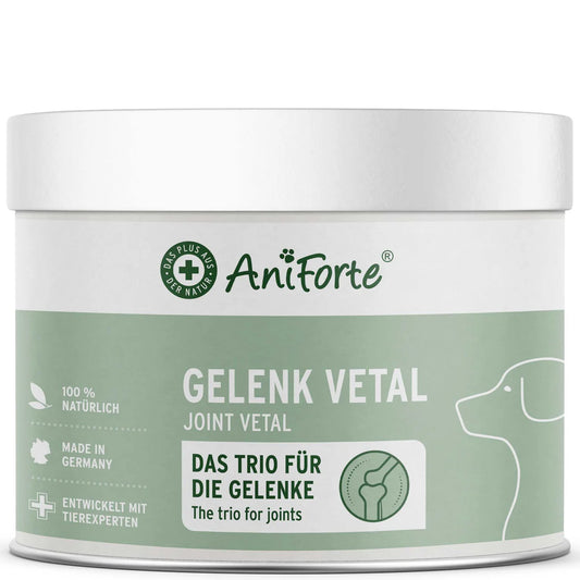 GelenkVETAL 3
Unterstützung der Gelenkfunktion und Beweglichkeit 250g