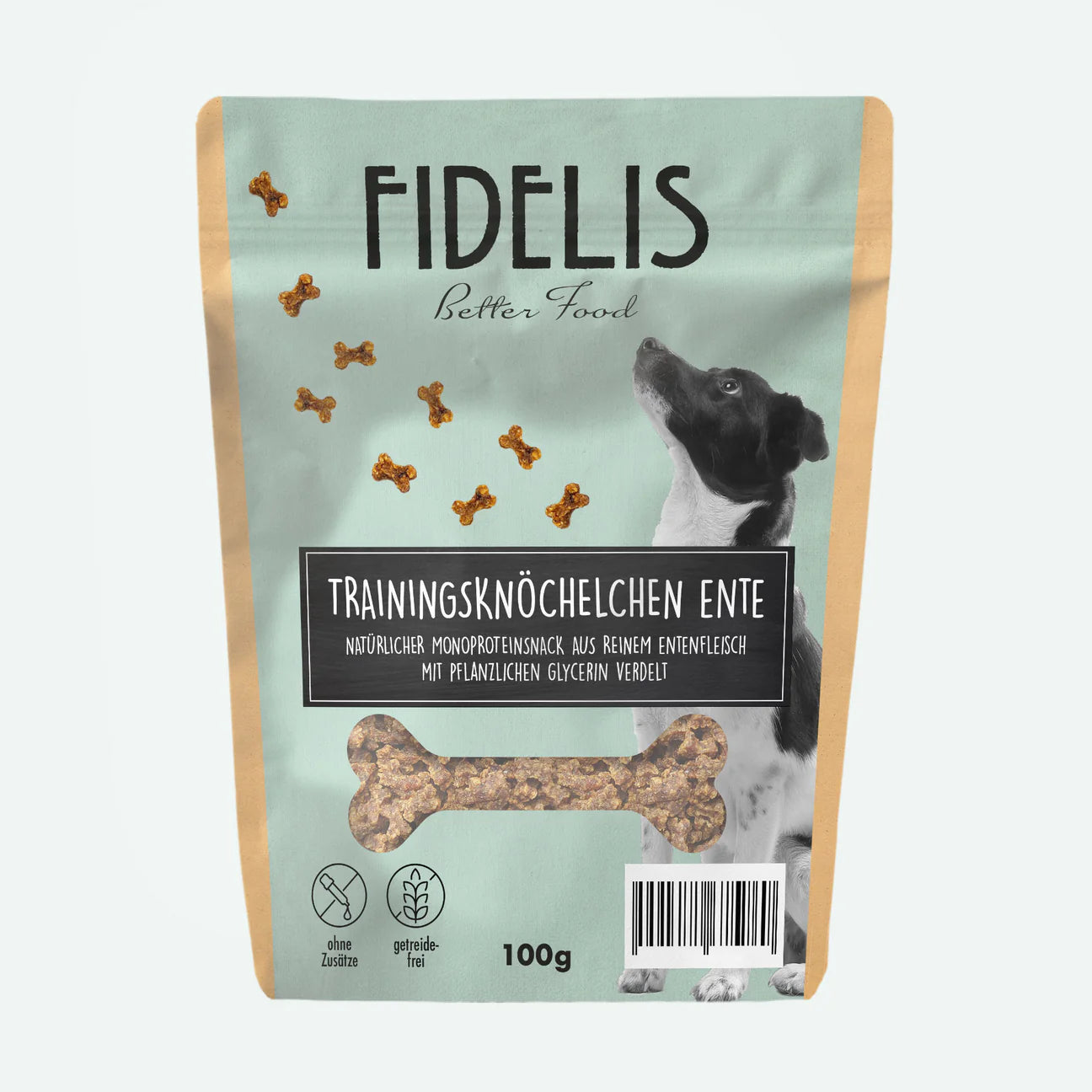 Trainingsknöchelchen Ente (100g) FIDELIS