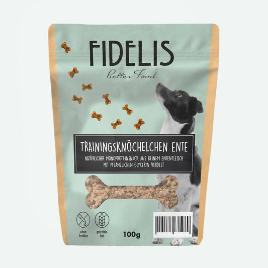 Trainingsknöchelchen Ente (100g) FIDELIS
