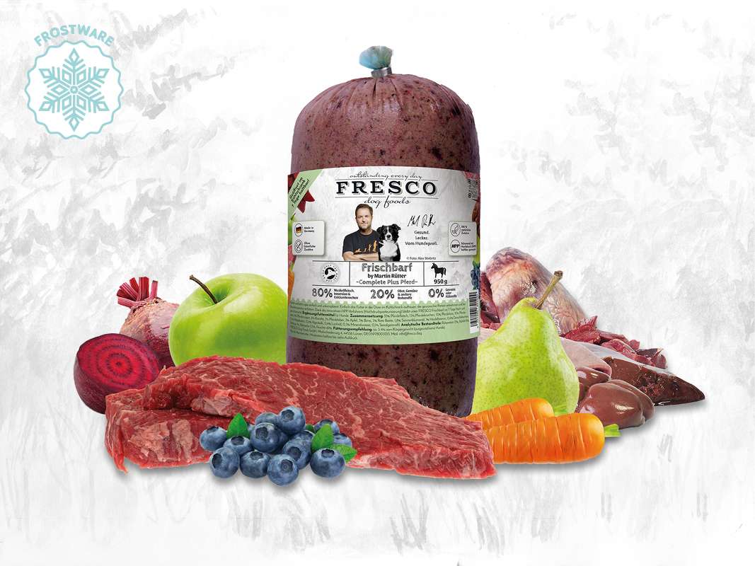 Frischbarf Complete Plus Pferd 0,95 Kg - Fresco